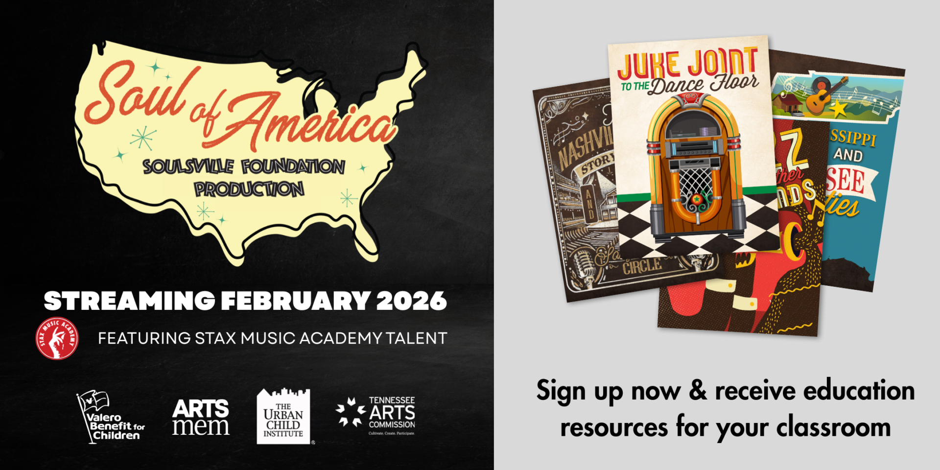 Soul of America: A Free Virtual Musical Experience Facebook Event Cover 1