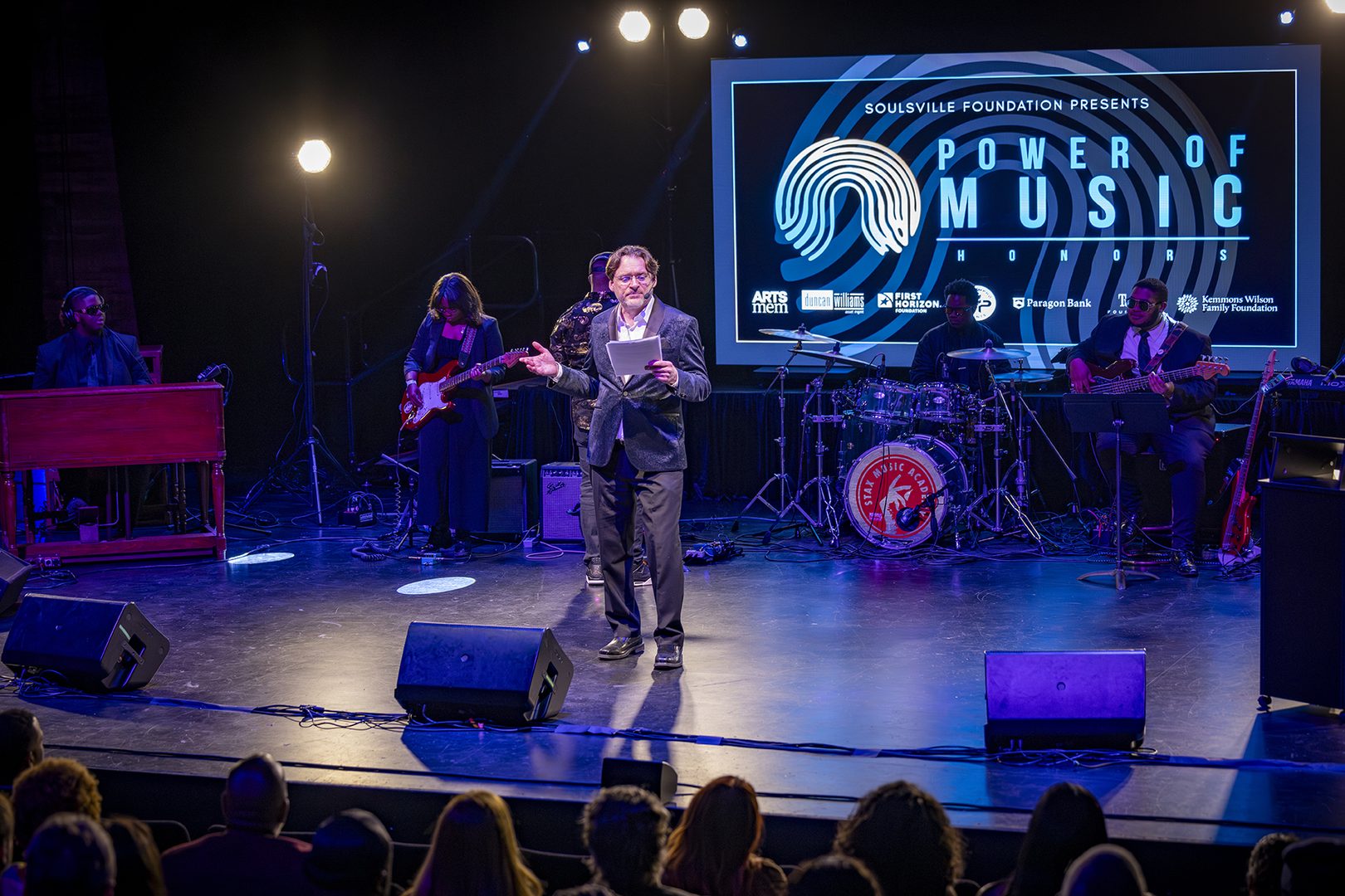 Wu-Tang Clan and Dr. Žak Ozmo Receive 2026 Power of Music Honors at Soulsville Foundation | 2 Wu-Tang Clan and Dr. Žak Ozmo Receive 2026 Power of Music Honors POM 2026 Justin Fox Burks 0J4A8547